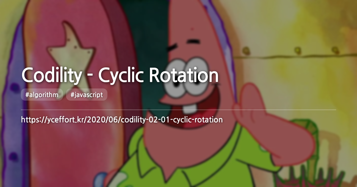 Codility - Cyclic Rotation